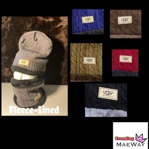 Ugg hat & mask set